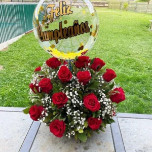 Canasta Rosas XL