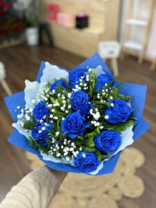 Ramo Rosa Azul